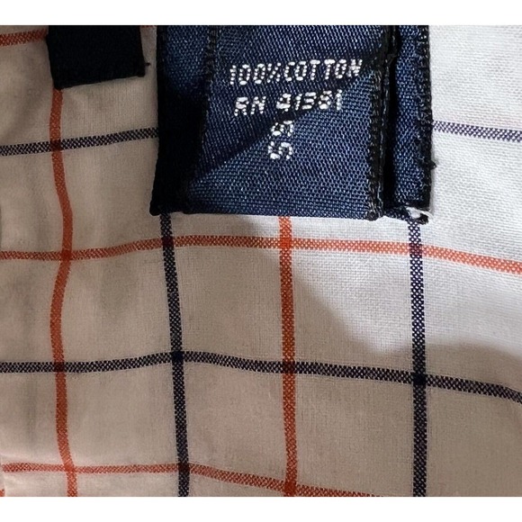 Ralph Lauren Classic Fit Windowpane Button Down Dress Shirt Mens Size 16.5 Large - Picture 5 of 16